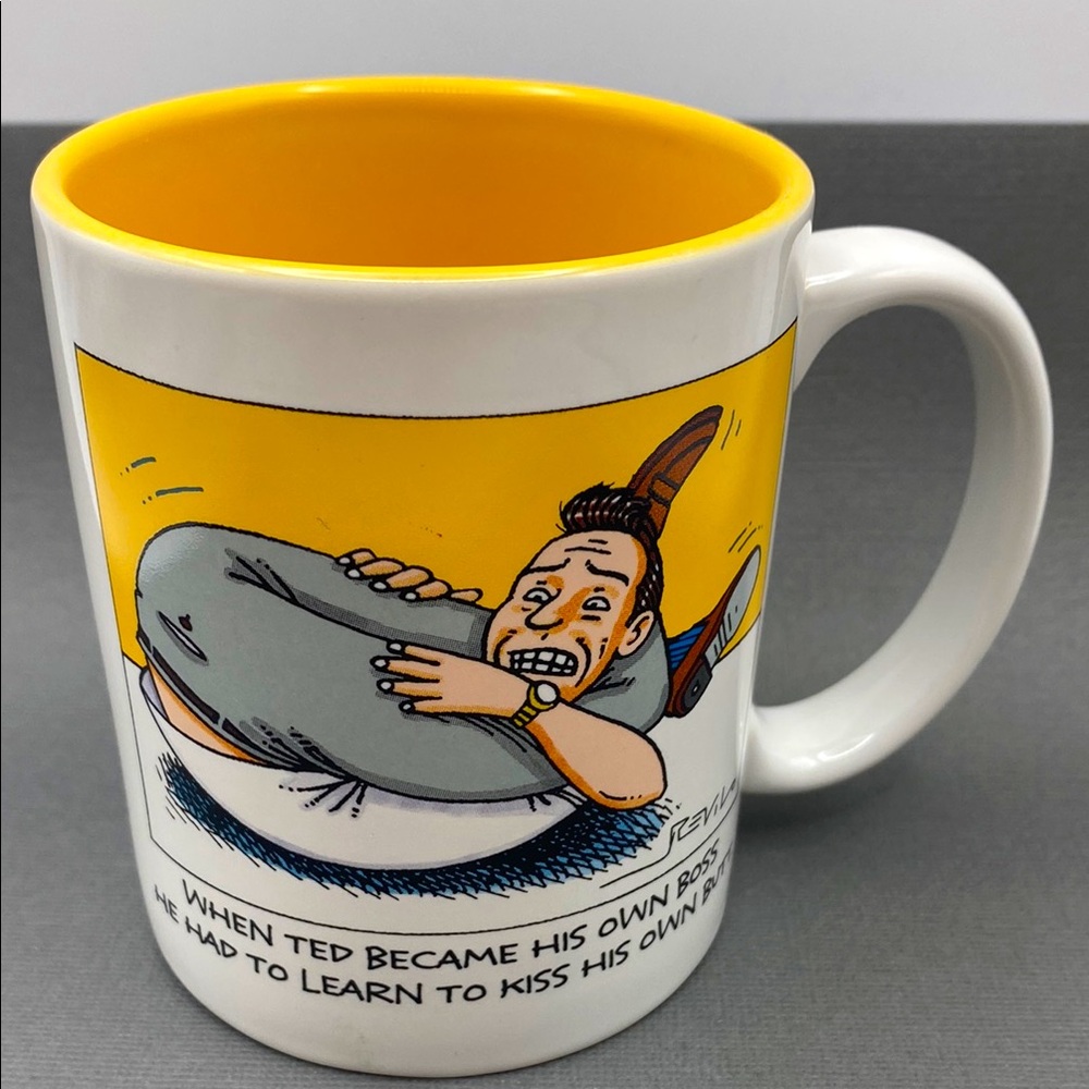 Hallmark Ceramic Mug Featuring Cartoon Illustration And Humorous Saying